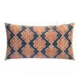 thumbnail image 1 of Bounds Almohada lumbar de chenilla decorativa 22 "x 12", naranja EF Home 80033, 1 of 1