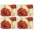 thumbnail image 1 of Pimpernel Poppy De Villeneuve Placemats Set Of 4, 1 of 1