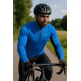 thumbnail image 6 of Leopatrix Men's Long Sleeve Cycling Jersey Spring Fall Road Bike Shirt Biking Bicycle Mountain Bike Jersey with 3+1 Rear Pockets, 6 of 9