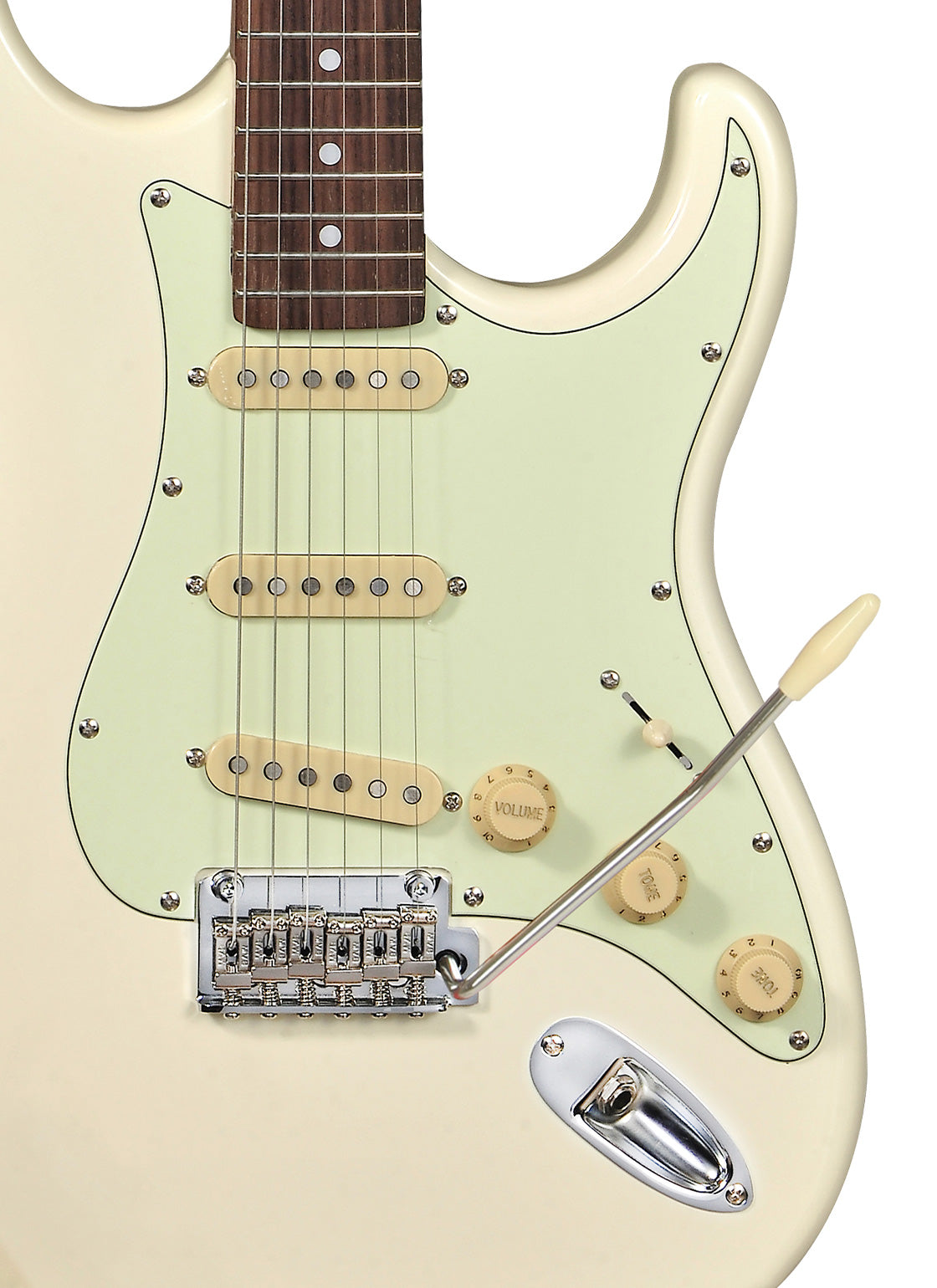 Tagima T 635 CLASSIC-OWH-LF/MG Electric Guitar - Olympic White