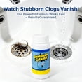 thumbnail image 4 of 1 PC Foam Drain Cleaner, Fast Toilet Pipe Clearing Agent Enzyme Drain Clog Remover for Sink Bathroom Shower Kitchen, 110g, 4 of 9