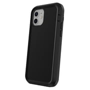 onn Rugged Phone Case with Holster for iPhone 12 / iPhone 12 Pro - Black