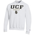 thumbnail image 2 of Men's-Champion  White UCF Knights Powerblend Crewneck Sweatshirt, 2 of 3