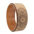 thumbnail image 2 of Rueda de Corcho para Yoga Posturas e Inversiones Backbends con Efecto Madera y Estampado Mandala, Apoyo, 2 of 5