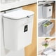thumbnail image 1 of Hofuton Bote de Basura de Cocina Colgante con Tapa, Bote de Basura de Cocina montado en la Pared de 9 l, Bote de Basura Colgante para Autocaravana para Puertas de gabinetes, Armario, baño,, 1 of 6
