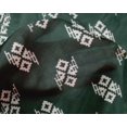 thumbnail image 4 of oneOone Silk Tabby Fabric Geometric Kasuri Print Fabric BTY 42 Inch Wide, 4 of 4