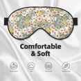 thumbnail image 3 of Naloa Daisy Print Sleep Mask for Sleeper, Light Blocking Sleeping Eye Mask for Women Men, Eye Shade with Adjustable Strap for Travel, Nap,Meditation, 3 of 7