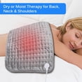 thumbnail image 4 of Heating Pad Electric Pad Heating Pad Pms Soft Small Blanket For Arthritis Tension Back Pain Pms, 4 of 8