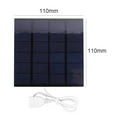 thumbnail image 3 of 1.5W 6V USB Panel solar Polysilicon Portable DIY Generador de cargador solar, 3 of 6