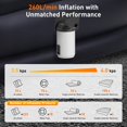 thumbnail image 3 of Bomba de aire blanca UniQoon Mini con batería de 1600 mAh recargable por USB, 3 of 7
