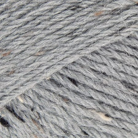 UPC: 0848787015066 | Natural Alpaca Tweed Yarn-Grey Pk 10 Mary Maxim