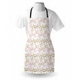 thumbnail image 4 of Plant Watercolor Apron, Blooming Cherry Japanese Sakura in Soft Rose, Unisex Kitchen Bib with Adjustable Neck for Cooking Gardening, Adult Size, Pale Pink Fawn, by Ambesonne, 4 of 4