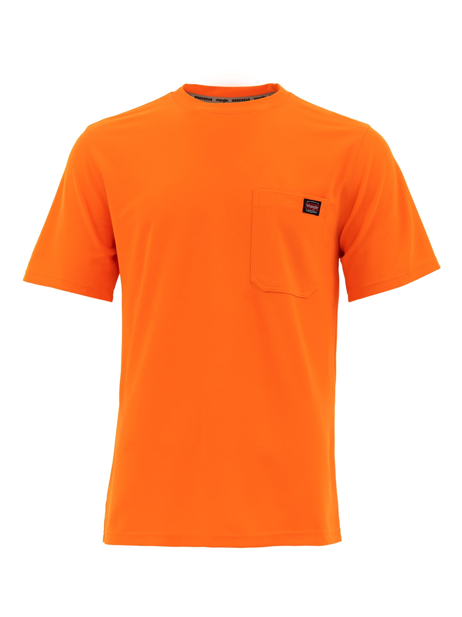 Wrangler Workwear Men's Short Sleeve Performance Tee 2-Pack Bundle