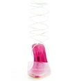 thumbnail image 5 of BLISSFUL STEP Women's Pumps Stiletto Heels Lace up Clear Heel Pumps Hot Pink 11, 5 of 7