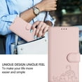 thumbnail image 7 of Phone Case for iPhone 16 Wallet Case Cat Pattern PU Leather Case with [RFID Blocking] Card Slots Kickstand Shockproof Magnetic Flip Cover, Pink, 7 of 7