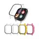 thumbnail image 1 of wonima02 [4-Pack Compatible with Gizmo Watch 2 Screen Protector, Hard PC Bumper Tempered Glass Case Face Cover Only Compatible for Verizon Gizmo Watch 2,Clear+Clear+Pink+Yellow, 1 of 1