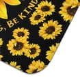 thumbnail image 3 of Sunflower Floral Microfiber Dish Mat for Kitchen Counter, Foldable 18x24 Inch Rack Pad, Absorbent Surface for Sink Area, 3 of 3