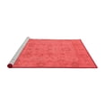 thumbnail image 2 of Ahgly Company Machine Washable Indoor Square Oriental Red Traditional Area Rugs, 4' Square, 2 of 4