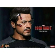 Hot Toys Iron Man 2 Tony Stark Sixth Scale Action Figure with Arc Reactor Accessories