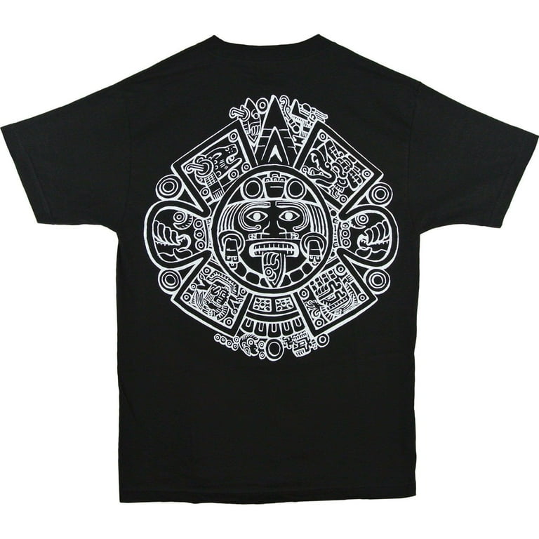 ShirtBANC Mayan Calendar Shirt Maya Nation Aztec Calendar Tee Mexico Pride  Shirt - Walmart.com