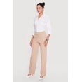 thumbnail image 2 of Women's Pintuck Detail High Waisted Pull On Dress Pants, 2 of 4