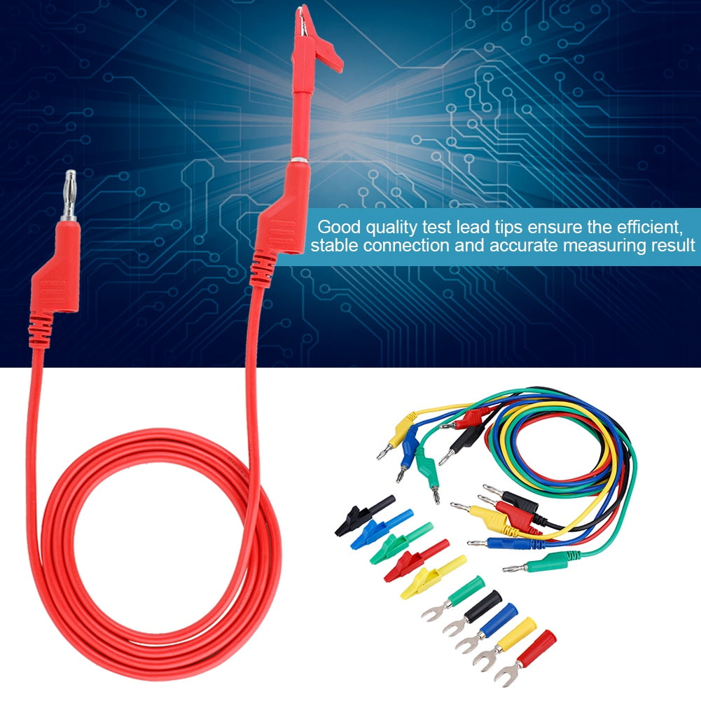 P1036A Solid Durable Banana Plug Test Banana Test Kit for Power Supplies General Purpose Professional Use Electronic Equipment P1036A Solid Durable Banana Plug Test Banana Test Kit for Power Supplies General Purpose Professional Use Electronic Equipment
