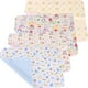 thumbnail image 1 of Paquete de 4 Uds. Monvecle, almohadillas cambiantes impermeables de algodón para bebés, pañales reutilizables lavables, alfombrillas pequeñas de 18 "x 12", 1 of 5
