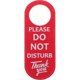 thumbnail image 1 of Double Sided Do Not Disturb Sign Board Hotel Doorknob Hanger Hanging Sign Double Sided Sign, 1 of 4