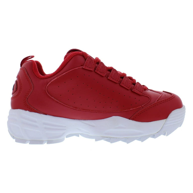 Fila Disruptor 3 Mens Shoes Size 7, Color: Red/Black/Gold Fusion