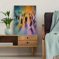 thumbnail image 5 of Watercolor Dancing People Canvas Art，Wall Decor for Living Room Bedroom Dining Room Office Cafe Party Room, 5 of 8