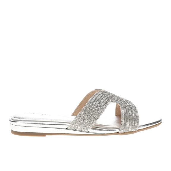 Easy Spirit Womens Colter Rhinestone Slide Casual Shoes