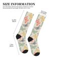 thumbnail image 5 of Bixox Butterfly Print Compression Socks,Compression Socks Women & Men Circulation for Medical,Running,Athletic, 5 of 7