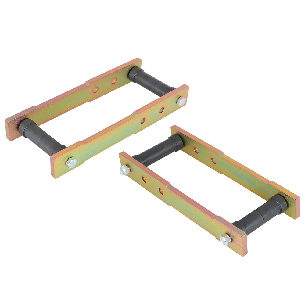 LABLT 1 Inch to 4 Inch Adjustable Rear Leaf Spring Shackle Lift Kit