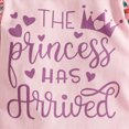 thumbnail image 5 of NOLDARES Baby Girl Newborn Clothes Ribbed Knit Romper Floral Flared Pants Headband Set 3Pcs Fall Winter Outfits,Pink,0-3 M, 5 of 9