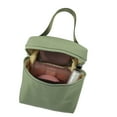 thumbnail image 3 of Unique Bargains Cosmetic Bag Travel Makeup Bag Cosmetic Brush Organizer Storage Bag for Women Green 4.72"x2.36"x4.33", 3 of 7