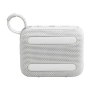 JBL Go 4 - مكبر صوت بلوتوث محمول للغاية - أبيض
