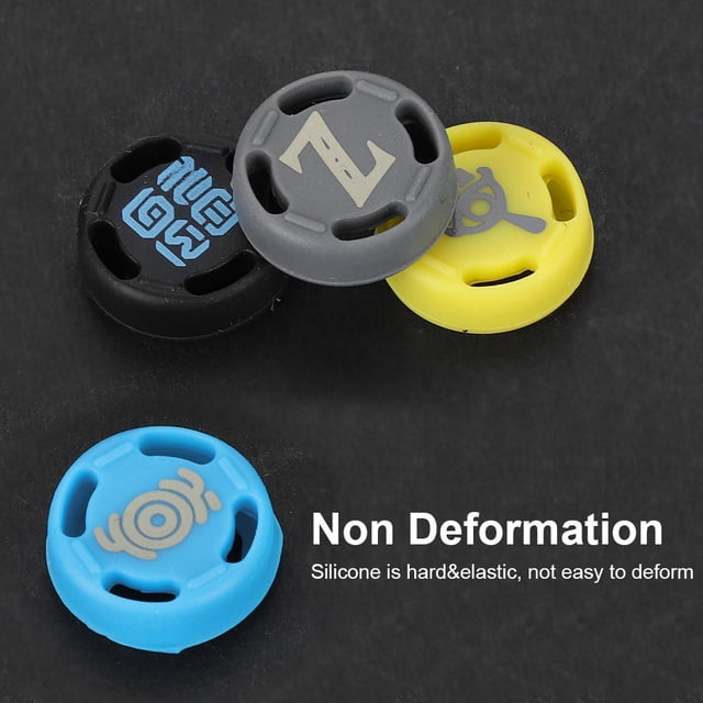 Joystick Antiskid, Reemplazo Antideslizante Joystick Silicone Cover Cover Gadeps Juegos Puques de Pulgar Pendio Silicona Joystick Antiskid Case de Estuche para El Interruptor/