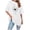 White, variant on vigerkar Womens Oversized Tshirt Graphic Tees Crew Neck Summer Short Sleeve Loose Fit Drop Shoulder Tee Tops (Dark Green, L)
