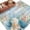 White Blue, variant on Beige Beach Coastal Entryway Rug 2'x3' Non Slip Front Door Mats, Summer Nautical Coral Shell Botanical Vintage Entrance Rugs Indoor Outdoor Carpet, Floor Mats Small Area Rug for Bedroom Kitchen