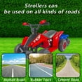 thumbnail image 5 of iRerts Kids Ride on ATV, 6V Ride on Toys with Trailer, Music, USB and LED Lights, Battery Powered Kids Electric Quad Car, Kids Ride on Cars for Toddlers Boys Girls Gifts, Red, 5 of 6