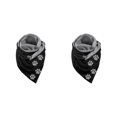 thumbnail image 2 of Guardoinrt Foulards Écharpe Casual Style Rétro Tête Wrap Chaud Coton Foulard Patte de Chat 175CM 2Set, 2 of 6