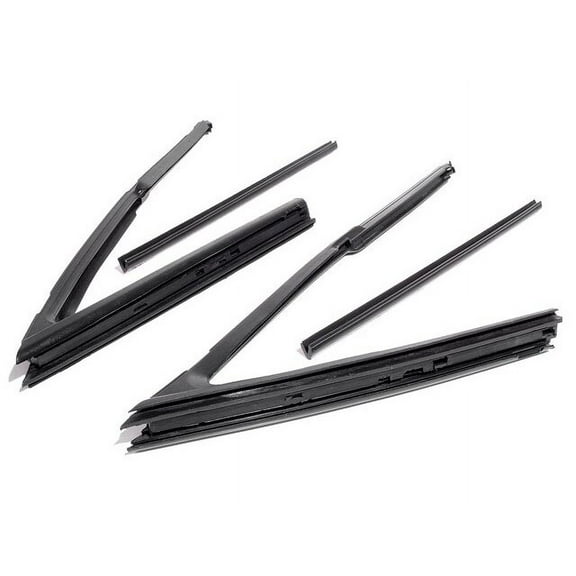 Vent Window Weatherstrip 4 Piece Set - Compatible with 1964 - 1965 Buick Skylark Convertible
