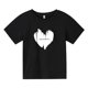 thumbnail image 3 of Ropa informal de moda coreana para niños, camiseta de algodón con estampado de letras para adolescentes, camiseta de manga corta Harajuku de verano para niño y niña, camiseta para bebé, 3 of 5