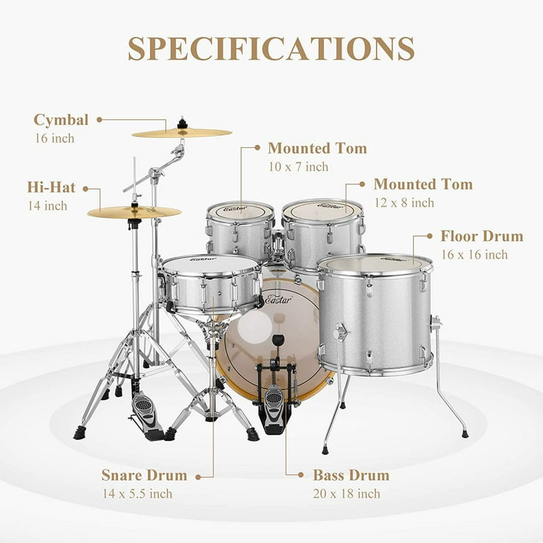 Drums Anatomy: Understanding the Parts of a Drum Kit - 42West