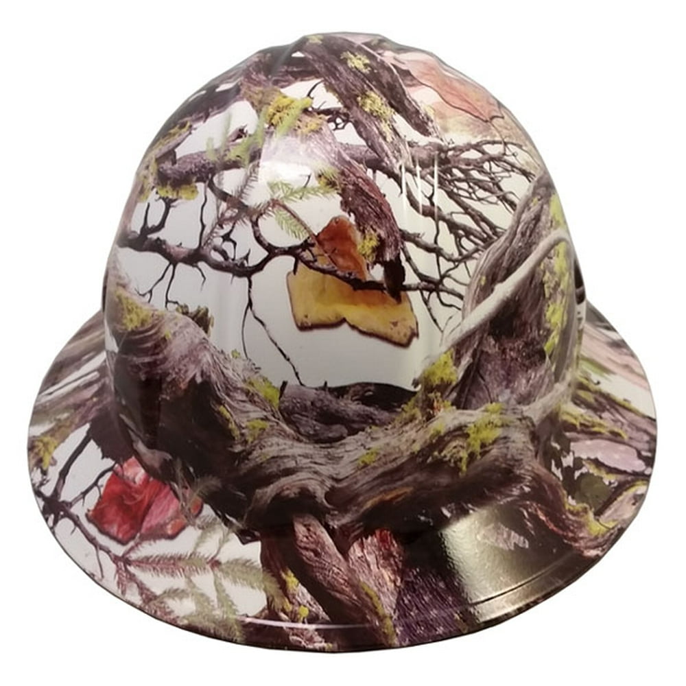 Hydro Dipped Hard Hats Full Brim Style