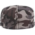 thumbnail image 6 of CoCopeaunts Newsboy Cap Vintage Classic Camo Beret Unisex Newsboy Hat Adjustable Cotton Retro Beret Cap Cabbie Driver Ivy Caps, 6 of 7
