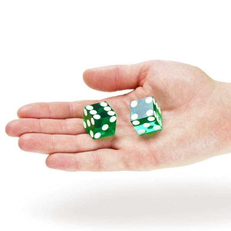 Brybelly Cancelled 19mm Casino Dice Used at Fiesta Casinos Pair of