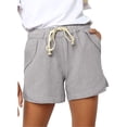thumbnail image 1 of Durtebeua Running Shorts Summer Elastic Waist Pocketed Short Pants, 1 of 6
