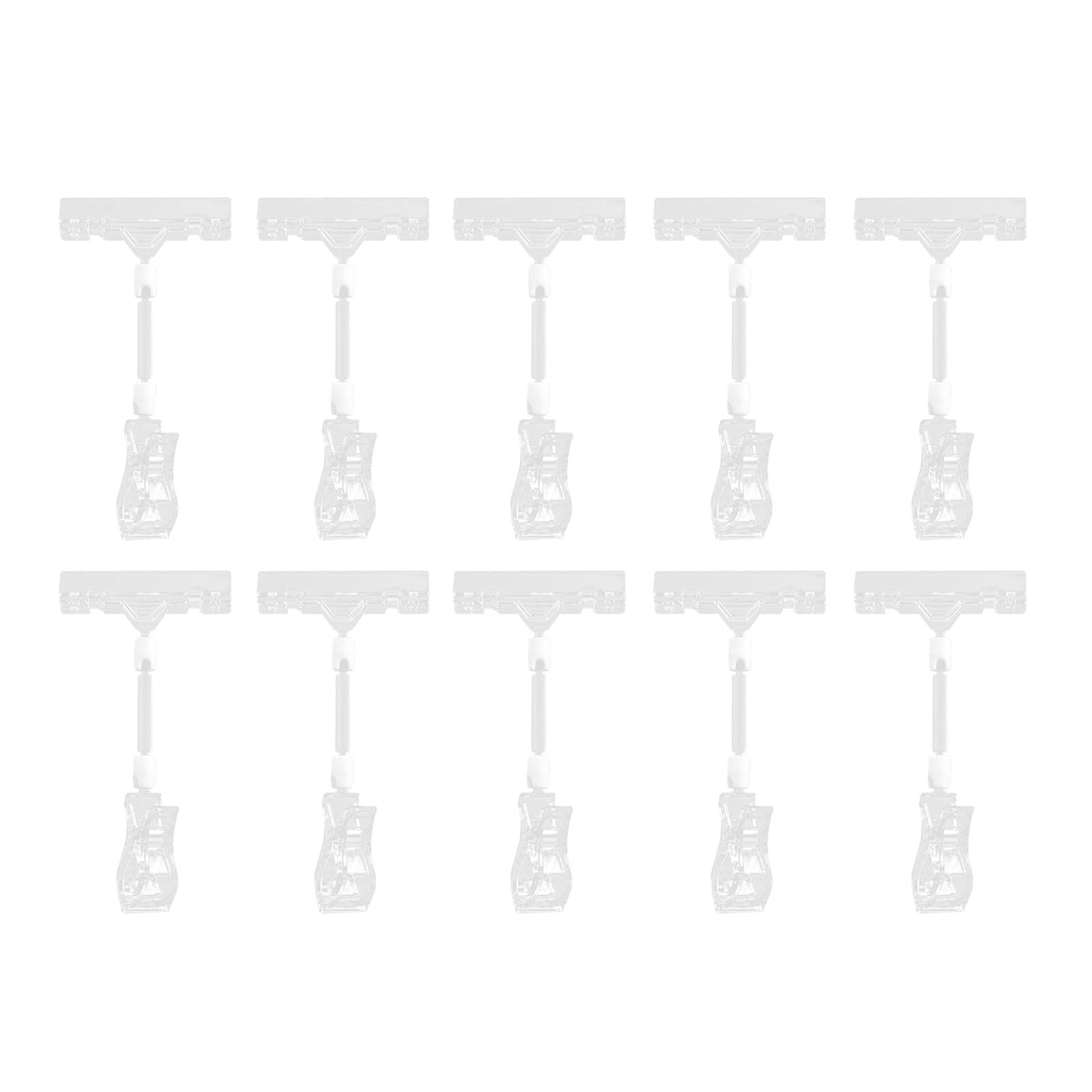 Clamp Sign Holder Clip Holder Stand Clear Hard Card Sleeves Holding