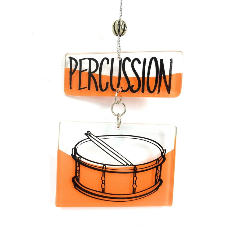 Percussion Snare Drum Glass Christmas Ornament by Midwest CBK